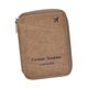 thumbnail image 2 of Funda protectora ligera para pasaporte, ideal para viajes, desplazamientos y compras. Caqui, 2 of 9