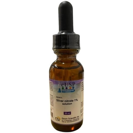 Dawn Sci Silver Nitrate Solution 1% / 30 mL, New, 1 Count, 1 Pack