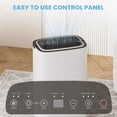 thumbnail image 2 of Mayoume 6,000 BTU 115V Low Noise Portable Dehumidifier With Drain Hose, Covers up to 2500 Sq. Ft., Intelligent Control Panel With Timer Function, 2 of 8