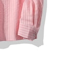 thumbnail image 6 of Rciityk Cotton Striped Shirt for Men Casual Long Sleeve Turndown Collar Blouse Shirt with Pocket, 6 of 6