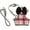 Deep Pink, variant on Small Pet Harness and Leash Set, Adjustable Mesh Vest for Rabbit Ferret Guinea Pig, Escape-Proof Bunny Harness Leash Set