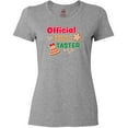 thumbnail image 3 of Inktastic Christmas Official Cookie Taster with Bell and Star Cookie Women's T-Shirt, 3 of 5