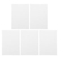 OUNONA  5 Pcs Canvas Painting Kit for Adults Oil Board Student White