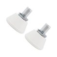 thumbnail image 1 of Advancent 2 uds., tapones universales para patines, bloque de freno profesional de goma, resistente al desgaste, antideslizante, piezas de Deportes y aire libre Blanco, 1 of 6