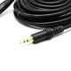 thumbnail image 5 of Cable de extensión audio 3.5mm macho a hembra, color negro, 5 metros de largo, conector chapado en oro, material plástico, tamaño de paquete 12x12x2.5 cm, peso aproximado 90g., 5 of 6