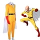 thumbnail image 4 of Disfraz de Anime de ONE PUNCH-MAN, mono amarillo de Saitama con capa blanca, conjunto de mono de superhéroe para Halloween, 4 of 4