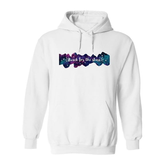 Reach For The Stars Design Hoodie Women -Image by Shutterstock, Female Large