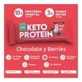 thumbnail image 3 of Barra Granolín Keto Protein sabor chocolate & berries, 4 unidades, 40g cada una., 3 of 4