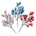 thumbnail image 2 of HCBY Bouquet de Fleurs Simulées, Bouquet Floral Mince Mais Bien Formé, Texture Wintersweet Réaliste, Design de Branche Ajourée, Plante en Plastique Réutilisable pour Agencement de Mariage, 2 of 6