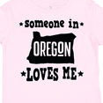 thumbnail image 4 of Inktastic Someone in Oregon Loves Me Boys or Girls Toddler T-Shirt, 4 of 5