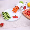 thumbnail image 3 of Separador de pepinos, rebanador de zanahorias y fresas, cortador de pétalos, divisor creativo de corte de tiras de pepino para verduras y frutas, 10,4x5,25x10,7 cm, 3 of 4