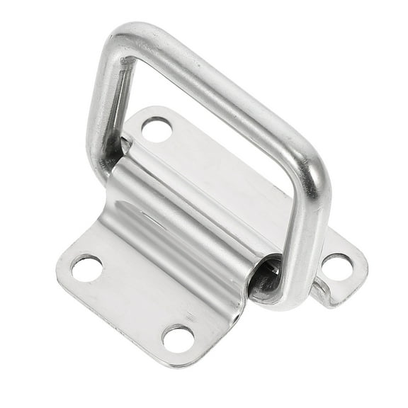 TAILTOSS 1Pcs Heavy Duty Stainless Steel Folding Pull Handle for Tool Cabinet Industrial Use 5x0.39x0.47in