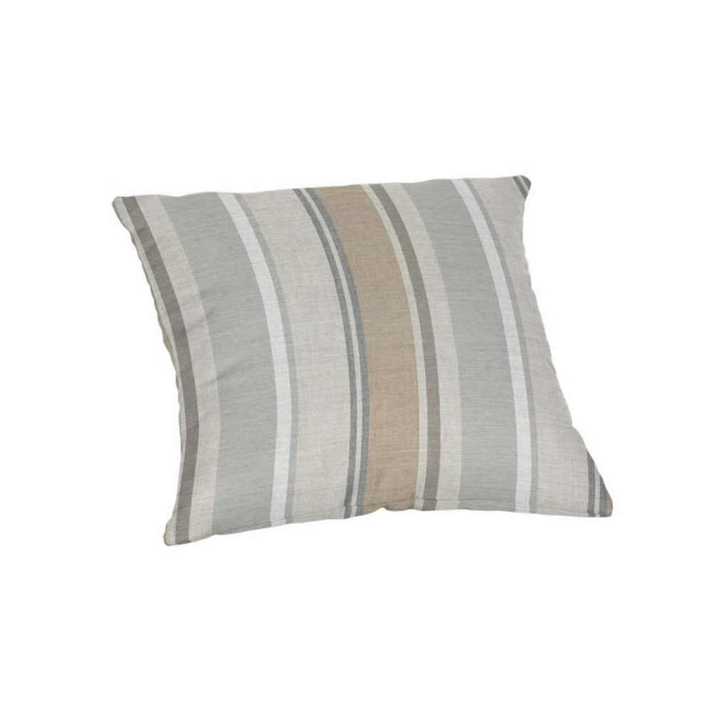 Sunbrella 16" Throw Pillow Trusted Fog