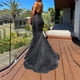 thumbnail image 4 of Moda mujer elegante Sexy Casual Color sólido Delgado Sling cintura tubo Top sin mangas lentejuelas vestido largo Pompotops  ghjkhdj1090, 4 of 8