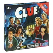 لعبة Clue Classic Mystery Board للأطفال والعائلة الذين تزيد أعمارهم عن 8 سنوات، 2-6 لاعبين (حصريًا من وول مارت)