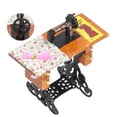 thumbnail image 4 of Mini Máquina De Coser Vintage Exquisita Artesanía Máquina De Coser Para Casa De Muñecas Moda Antigua Moderna Para Casa De Muñecas Para Muñecas ANGGREK Juguetes, 4 of 8