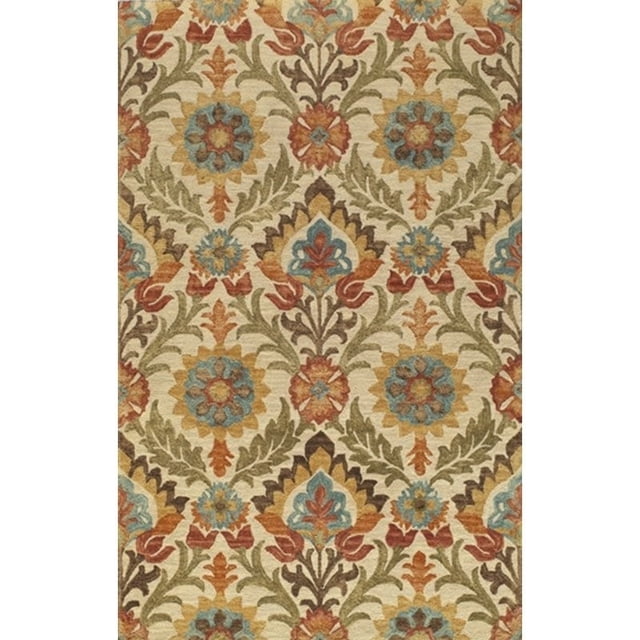 Momeni Tangier 8' X 11' Hand Tufted Wool Rug in Gold