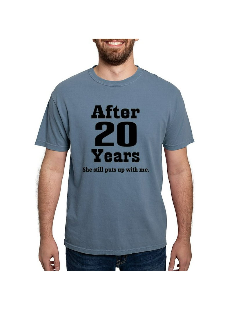 CafePress - 20Th Anniversary Funny Quote T Shirt - Mens Comfort Shirt - Walmart.com
