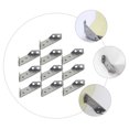 thumbnail image 4 of Minkissy 10 Pcs Supports d'Angle en Acier Inoxydable avec Trous de Comptoir pour Support de Joint Durable, 4 of 8