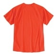 thumbnail image 3 of Carhartt Force Relaxed Fit Midweight Short-Sleeve T-Shirt Cherry Tomato, 3 of 3