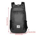 thumbnail image 3 of Packable Backpack for Women Men Teens Hiking Daypack Splashproof Pack Outdoor Camping Climbing Riding Travel Daypack orange, 3 of 5
