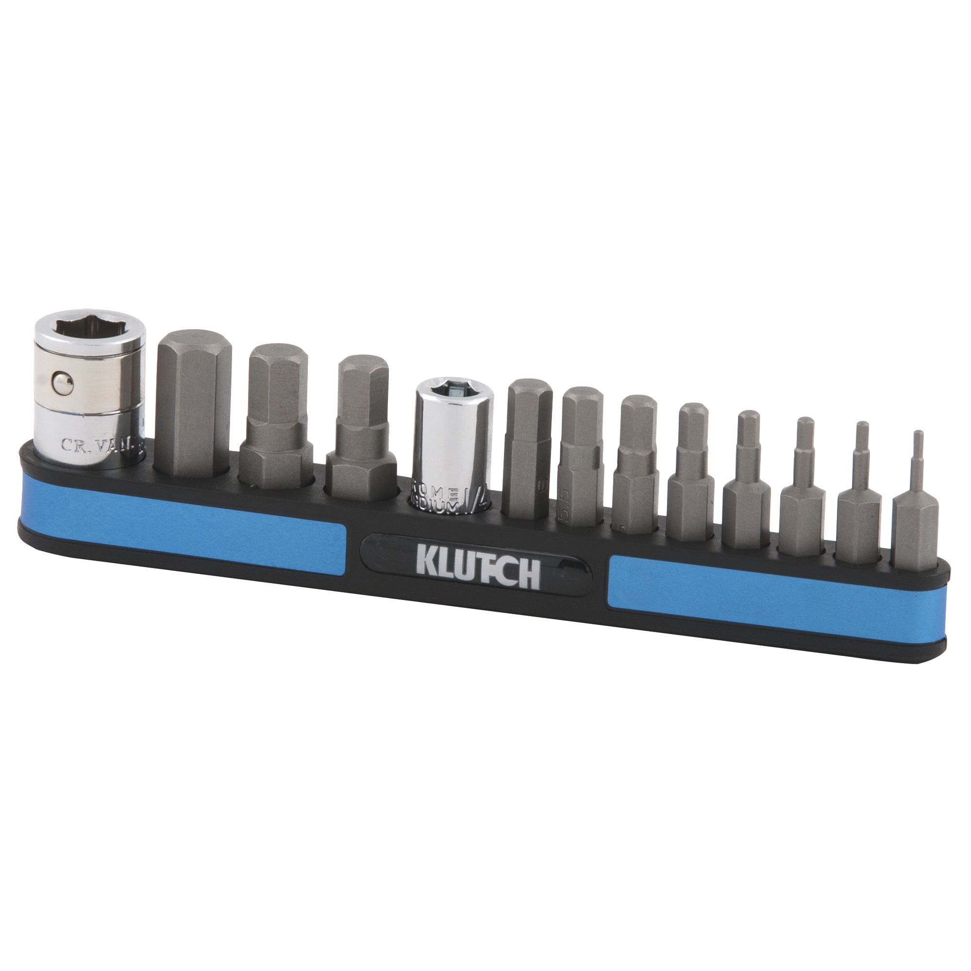 VIM Tools PDM100 Power Drive Metric Hex Bit Set, 18pc - Includes 2.5mm Thru 10mm Sizes In 3.5" & 6" Lengths