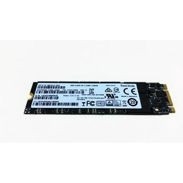 Svaghed forsinke Velkendt HP Sandisk SSD X300 M.2 2280 Hard Drive 803217-001 USED - Walmart.com