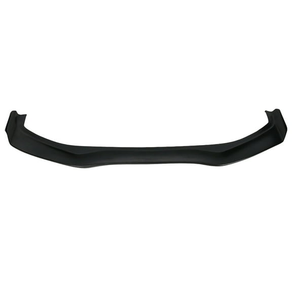 Ikon Motorsports Compatible with 17-20 Toyota 86 GR Style Front Bumper Lip Spoiler Unpainted Black - PU