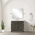 thumbnail image 4 of Harbor 36 in W x 22 in D Brown Oak Single Bath Vanity and White Quartz Top, 4 of 8