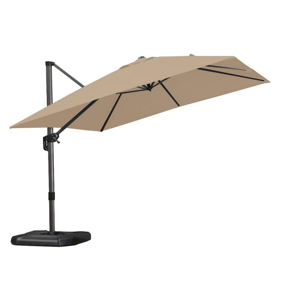 Garden Winds Replacement Canopy Top Cover Compatible with The Purple Leaf 10' Square Umbrella - RipLock 350
