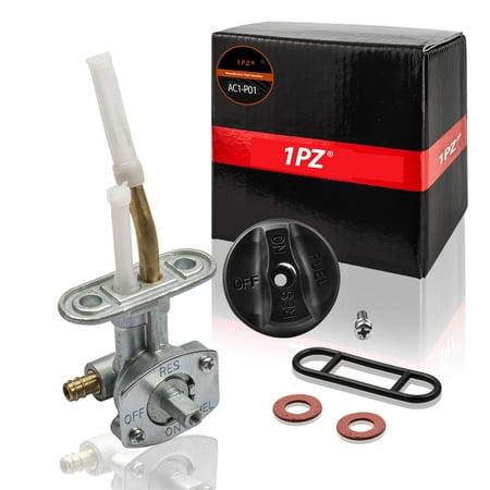 - (ACP) ATV Fuel Valve Petcock Shut Off with Knob Switch 0470-445 For 2002 Arctic Cat 250 300 375 400 500