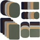 thumbnail image 1 of 30 Piezas de Parches Tela para Planchar ReparacióN Kit Ropa Sarga Chaqueta, 5 Colores, 1 of 5