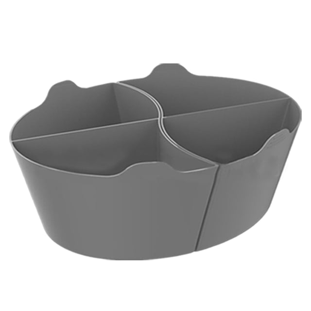 CSChome Doublure de Pot à Ragoût en Silicone Facile à Utiliser Résistant à l'Usure de Qualité Alimentaire Résistant à la Température Longue Durée Compartiment pour Mijoteuse