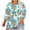 Light Blue-Shirts, variant on Jsaierl Womens 3/4 Sleeve Tops Plus Size Round Neck Shirts Fashion Graphic Petite Blouses Classic Loose Fit Tunic Top L-5XL