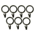 thumbnail image 3 of Versailles Silent Glide Nylon Lined Clip Rings for 7/8" - 1" Rod 7 Pieces Espresso, 3 of 9