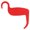 Red, variant on MHXCV Face MakeUp Stencils Nose Eyebrow Cheekbone Contour Stencils for Various Face Shapes in Red Color - Easy to Use Professional Quality Beauty Tool