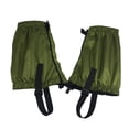 thumbnail image 1 of Wosthever Pack de 2 polainas portátiles para senderismo al aire libre, para caminar, impermeables, para la nieve, a prueba de viento, para caza, Escalada Verde Wosthever OD024837-04, 1 of 6