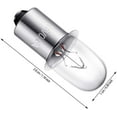 thumbnail image 2 of 8 Pack Replacement Bulbs for Flashlights Worklights, Ryobi 18V Flashlight Work Lights Bulb Fit Craftsman Xenon Bulbs 19.2 Volt, Clear, 2 of 7