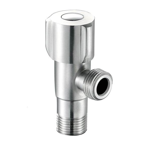 LAIQIEN Convenient Shut Off Solution Angle Stop Valves 1/2 for Kitchen Bathroom & Toilet