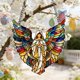 thumbnail image 5 of Adornos de Pascua, regalos de Pascua, adornos de Pascua acrílicos 2D para puertas y ventanas, decoraciones colgantes para jardín, accesorios de decoración navideña, placa decorativa de pared acrílica., 5 of 9