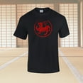 thumbnail image 2 of Shotokan Karate T-Shirt TKD Shirt Japan Martial Arts Tiger Men's Unisex Shirts (Black, XL), 2 of 3