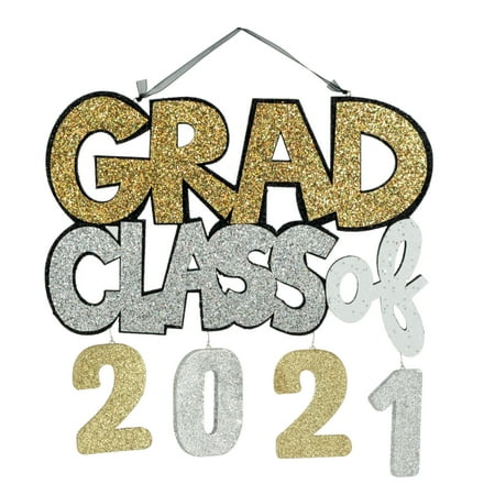 Way To Celebrate Graduation Foam Hanging Wall Décor, 2021