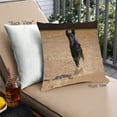 thumbnail image 1 of Ahgly Company Dogs Dogs Outdoor Throw Pillow, 18 inch by 18 inch, 1 of 6
