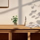 thumbnail image 4 of Botella de vidrio, trébol de cuatro hojas, planta verde perenne, decoración en maceta, decoración del hogar, decoración de escritorio, 4 of 5