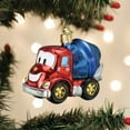 thumbnail image 5 of Old World Christmas 2.75In Cheerful Cement Truck, Glass, Ornament Construction Toy 44218, 5 of 5
