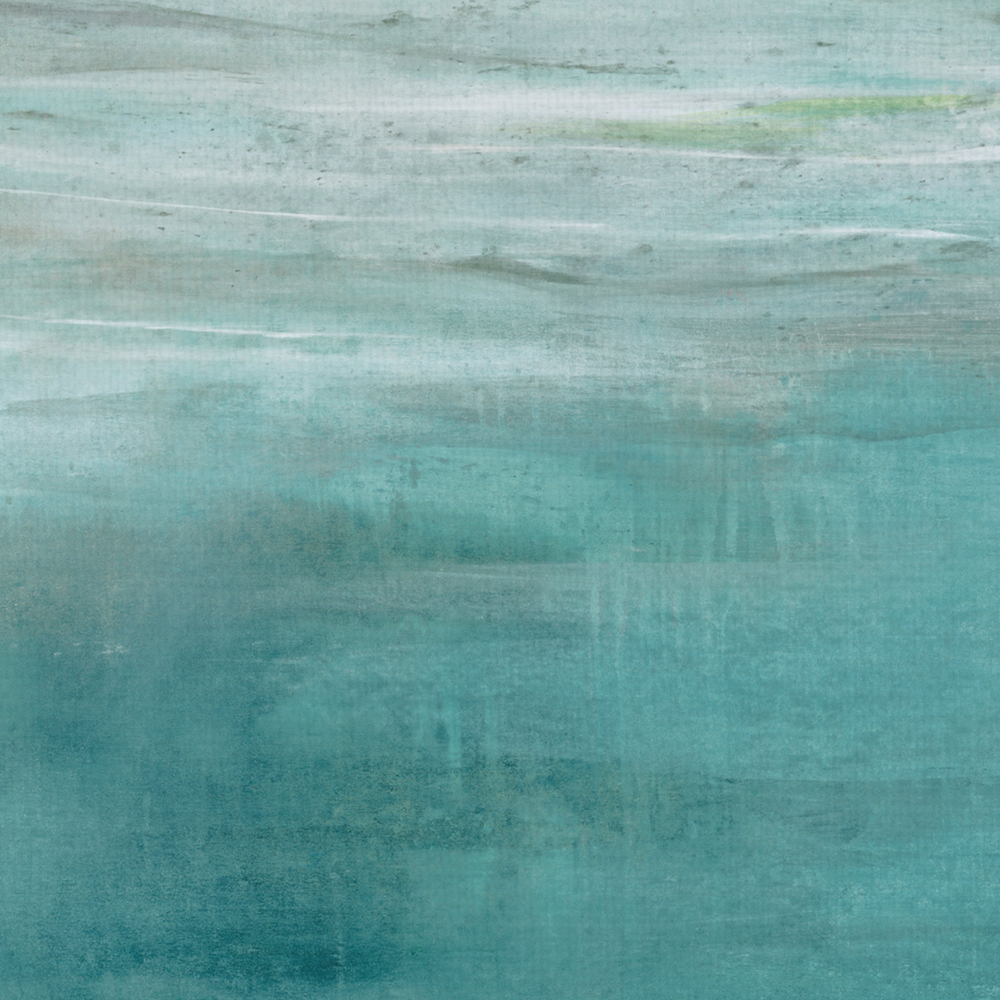 Cancun Teal by Santiago Canvas Art Print