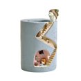 thumbnail image 1 of Maceta de resina con forma de animal, maceta para suculentas, contenedor para plantar en agua, maceta decorativa de escritorio con forma de erizo, como se muestra, 1 of 5
