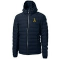 thumbnail image 2 of Men's Cutter & Buck Navy Northern Arizona Lumberjacks Mission Ridge Repreve Eco Insulated Puffer Full-Zip Jacket, 2 of 3