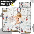 thumbnail image 4 of White Christmas Gnome Pattern Toddler Nap Mats for Kids Preschool,59"x22" Sleeping Mat Bag or Kids,Toddler Sleeping Bag,Toddler Nap Mat or Daycare, 4 of 6