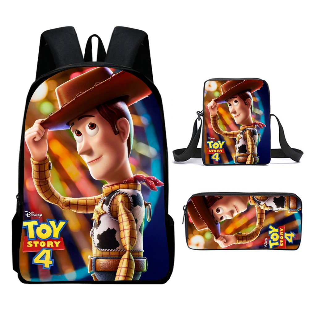 Boys Unisex 16" Backpack + Pencil Case + Crossbody bag